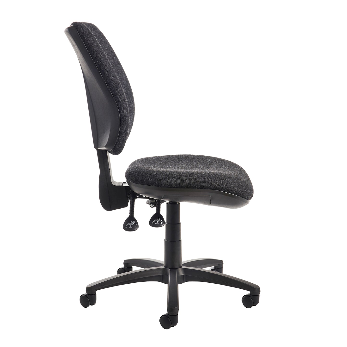 Senza High fabric back operator chair -MTO