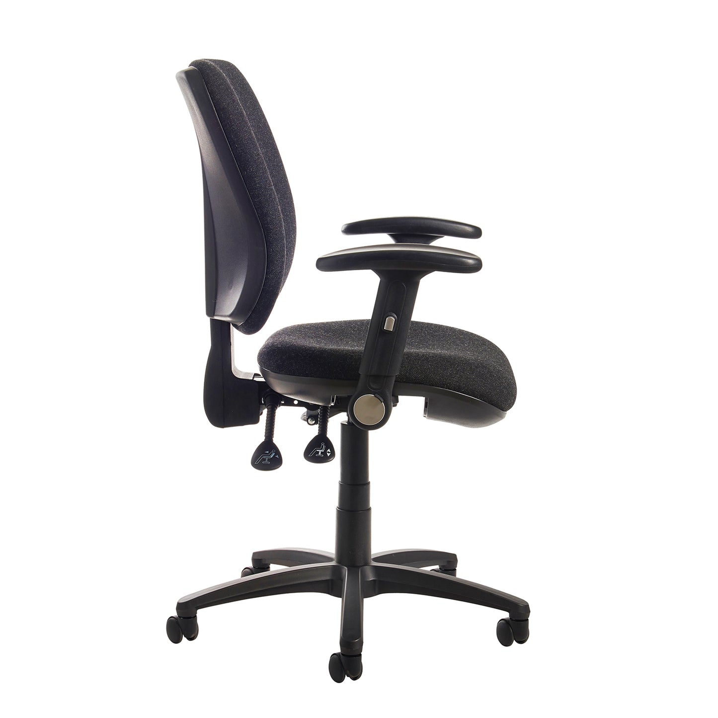 Senza High fabric back operator chair -MTO