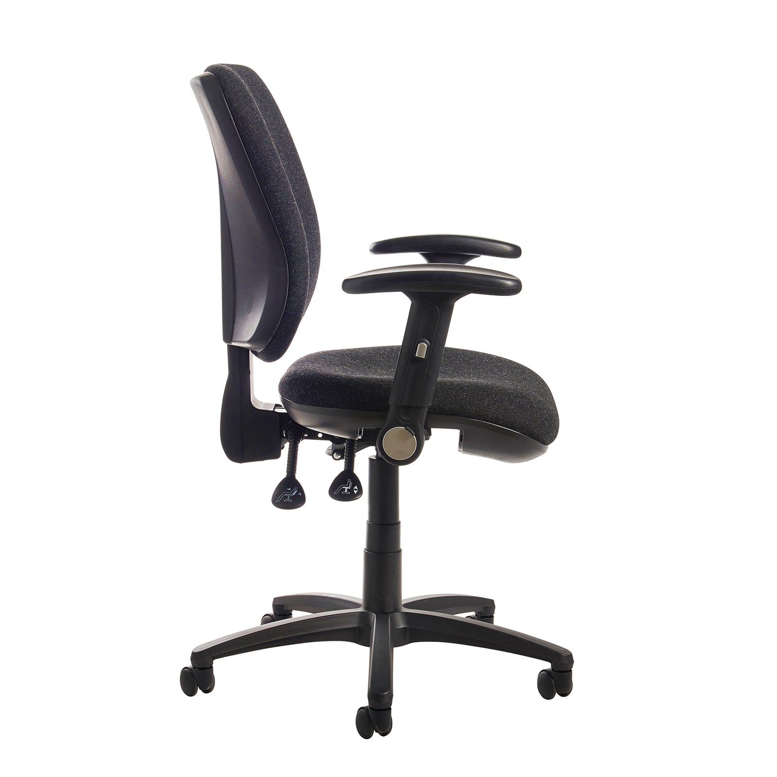 Senza High fabric back operator chair -MTO