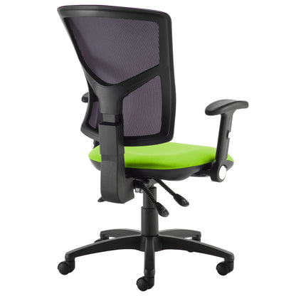 Senza high mesh back operator chair (Made to Order)