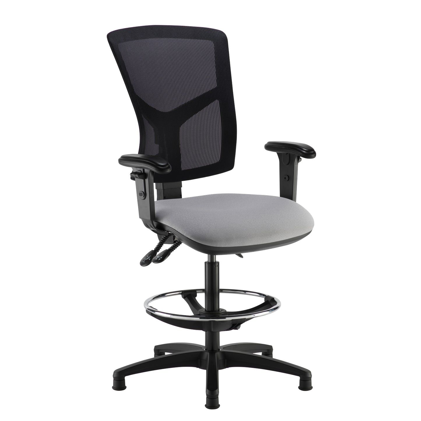 Senza mesh back draughtsman's chair - SMD44-000