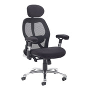 Sandro Mesh Back Executive Office Chair with Air Mesh Seat & Headrest