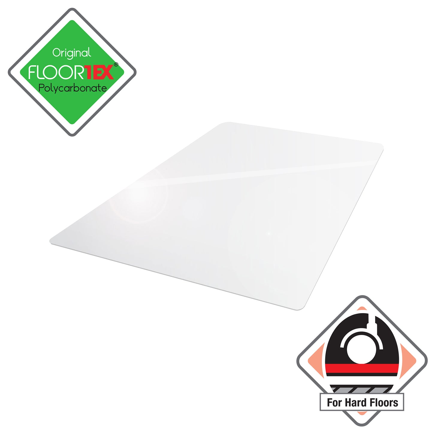 Stucco Clear Chair Mat - SPP12