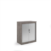 Systems horizontal tambour door cupboard