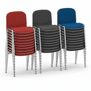 ISO Stacking Visitor/Conference Chairs – Bulk Bundle of 30