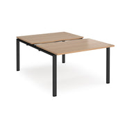 2 Persons - Adapt SLIDING top back to back desks 1600mm deep