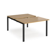 2 Persons - Adapt SLIDING top back to back desks 1600mm deep