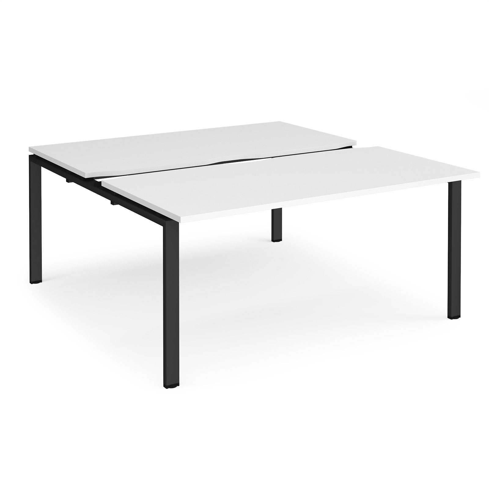 2 Persons - Adapt SLIDING top back to back desks 1600mm deep