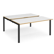 2 Persons - Adapt SLIDING top back to back desks 1600mm deep