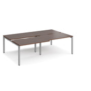 4 Persons - Adapt SLIDING top double back to back desks 1600mm deep