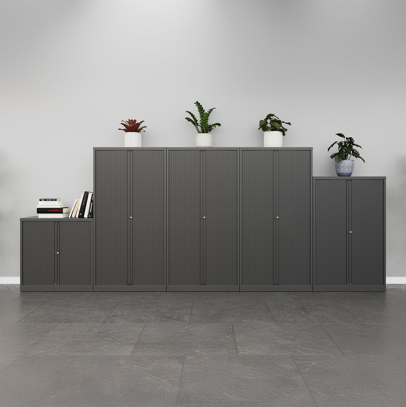 Bisley systems storage tambour cupboard