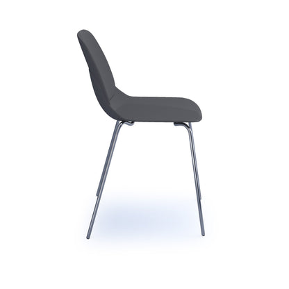 Strut multi-purpose chair with chrome 4 leg frame