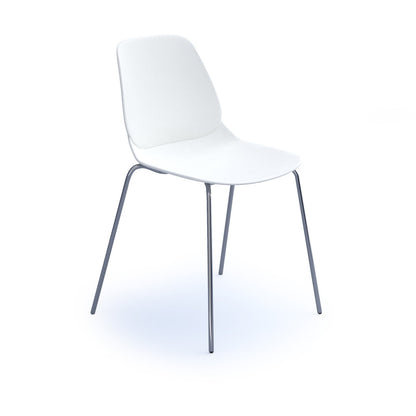 Strut multi-purpose chair with chrome 4 leg frame