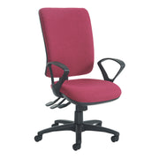 Senza XL fabric back operator chair