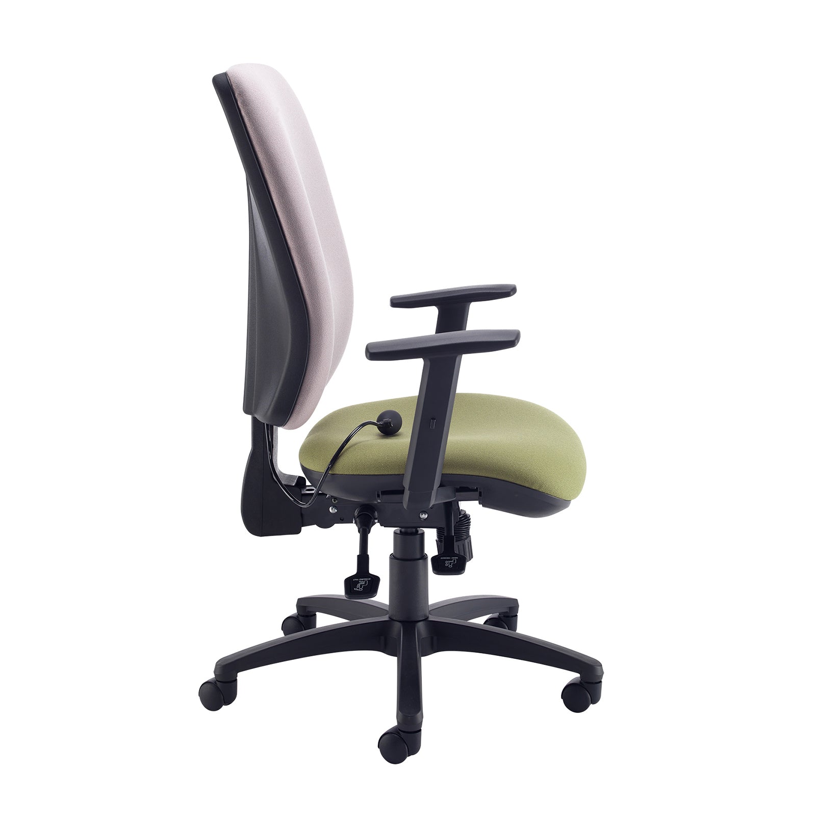 Senza XL fabric back operator chair