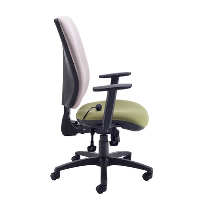 Senza XL fabric back operator chair