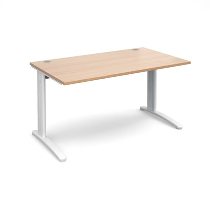 TR10 straight desk 800mm deep