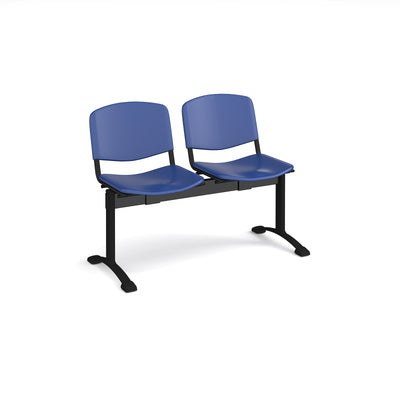Taurus plastic bench seating - TAU-P-B2-PB