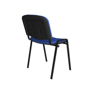 Taurus Meeting Room Chairs – Stackable Conference Seating – Black frame-Available in Multiple Colours