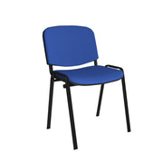 Taurus Meeting Room Chairs – Stackable Conference Seating – Black frame-Available in Multiple Colours