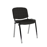 Taurus meeting room chair with chrome frame