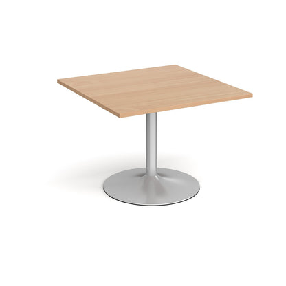 Trumpet base square extension table