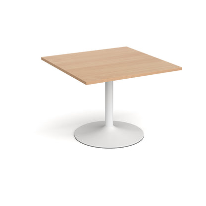 Trumpet base square extension table - TB10-WH-B