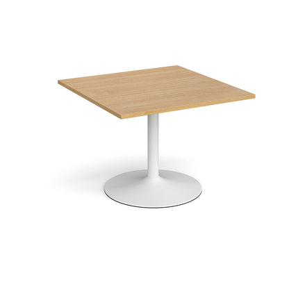 Trumpet base square extension table - TB10-WH-O