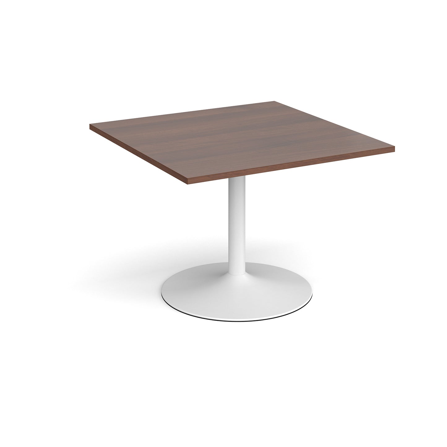 Trumpet base square extension table - TB10-WH-W