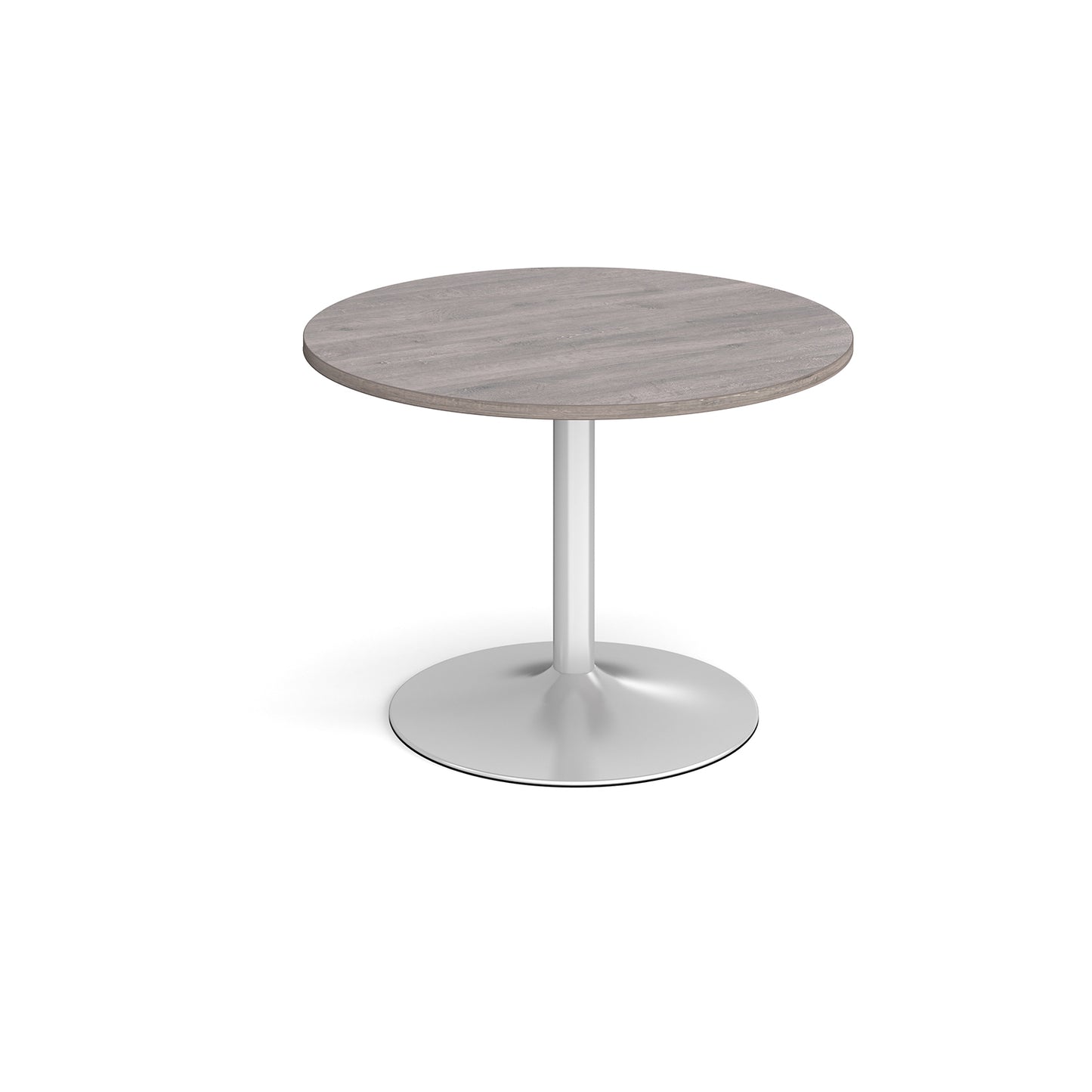 Trumpet base circular boardroom table - TB10C-S-GO