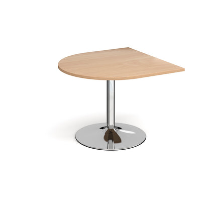 Trumpet base radial extension table