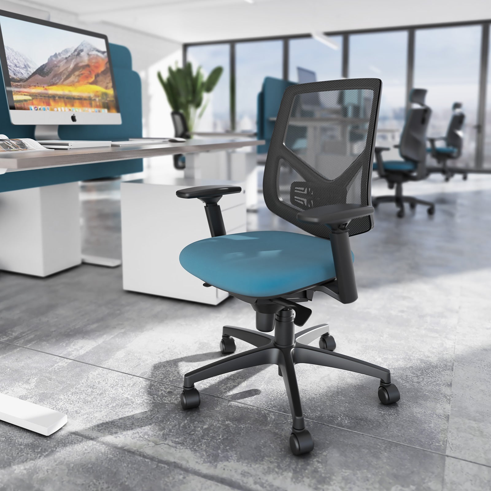 Tegan mesh back meeting chair