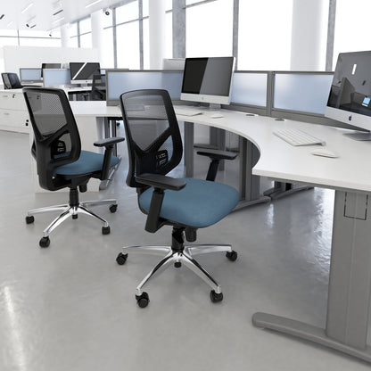 Tegan mesh back asynchro operators chair