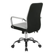 Tempo fabric operator chair with mesh trim