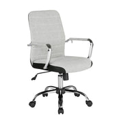 Tempo fabric operator chair with mesh trim