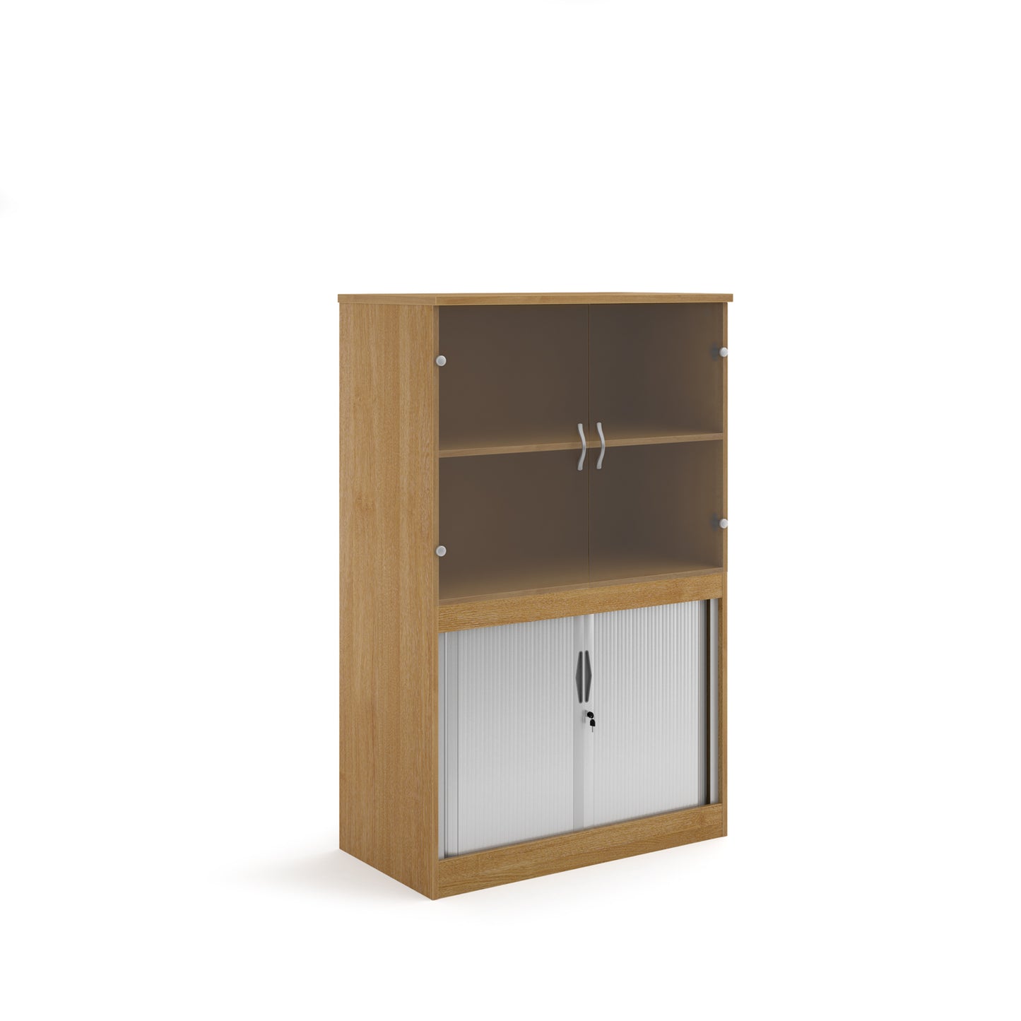 Systems combi unit with tambour and glass doors - TG16O