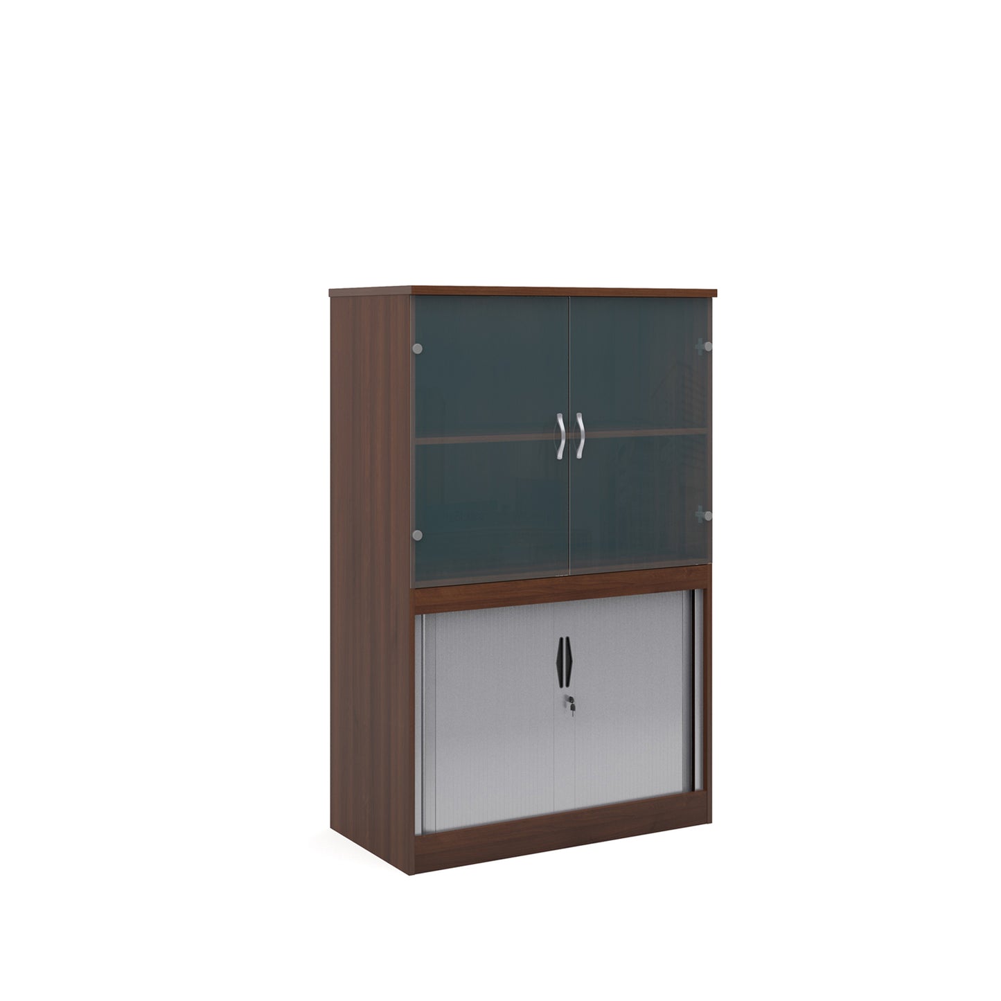 Systems combi unit with tambour and glass doors - TG16W
