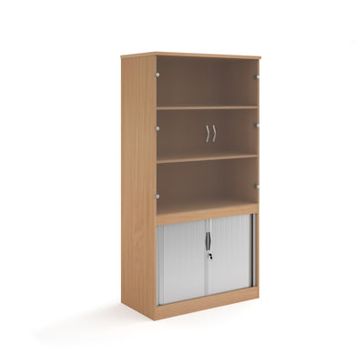 Systems combi unit with tambour and glass doors - TG20B