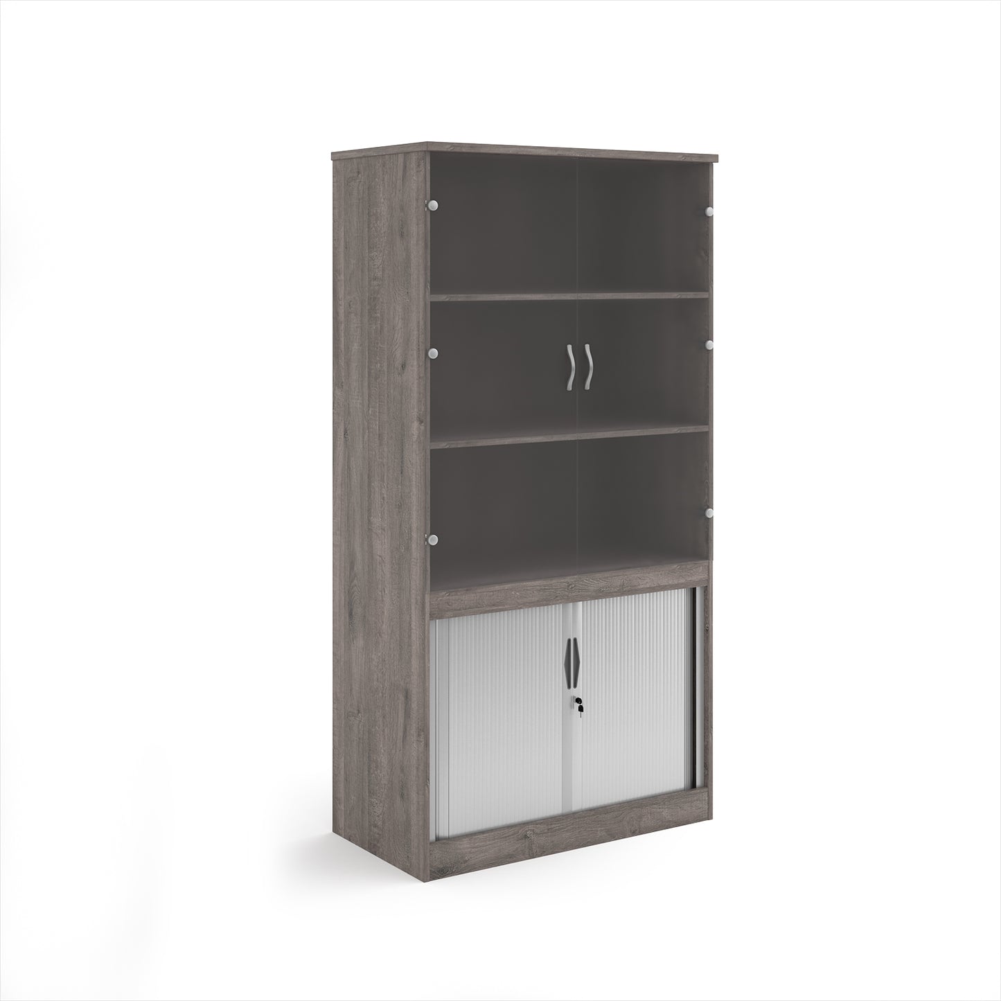 Systems combi unit with tambour and glass doors - TG20GO