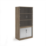 Systems combi unit with tambour and glass doors (Part 2)