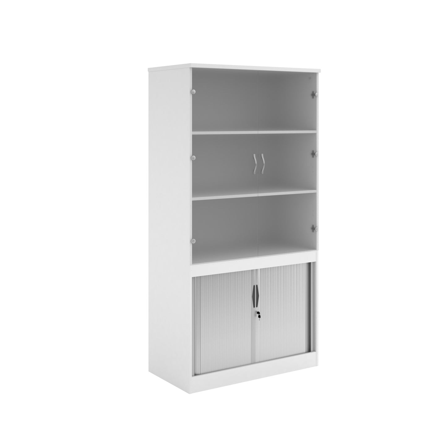 Systems combi unit with tambour and glass doors - TG20WH