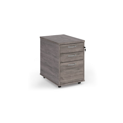 Tall mobile pedestal with silver handles - TMPGO