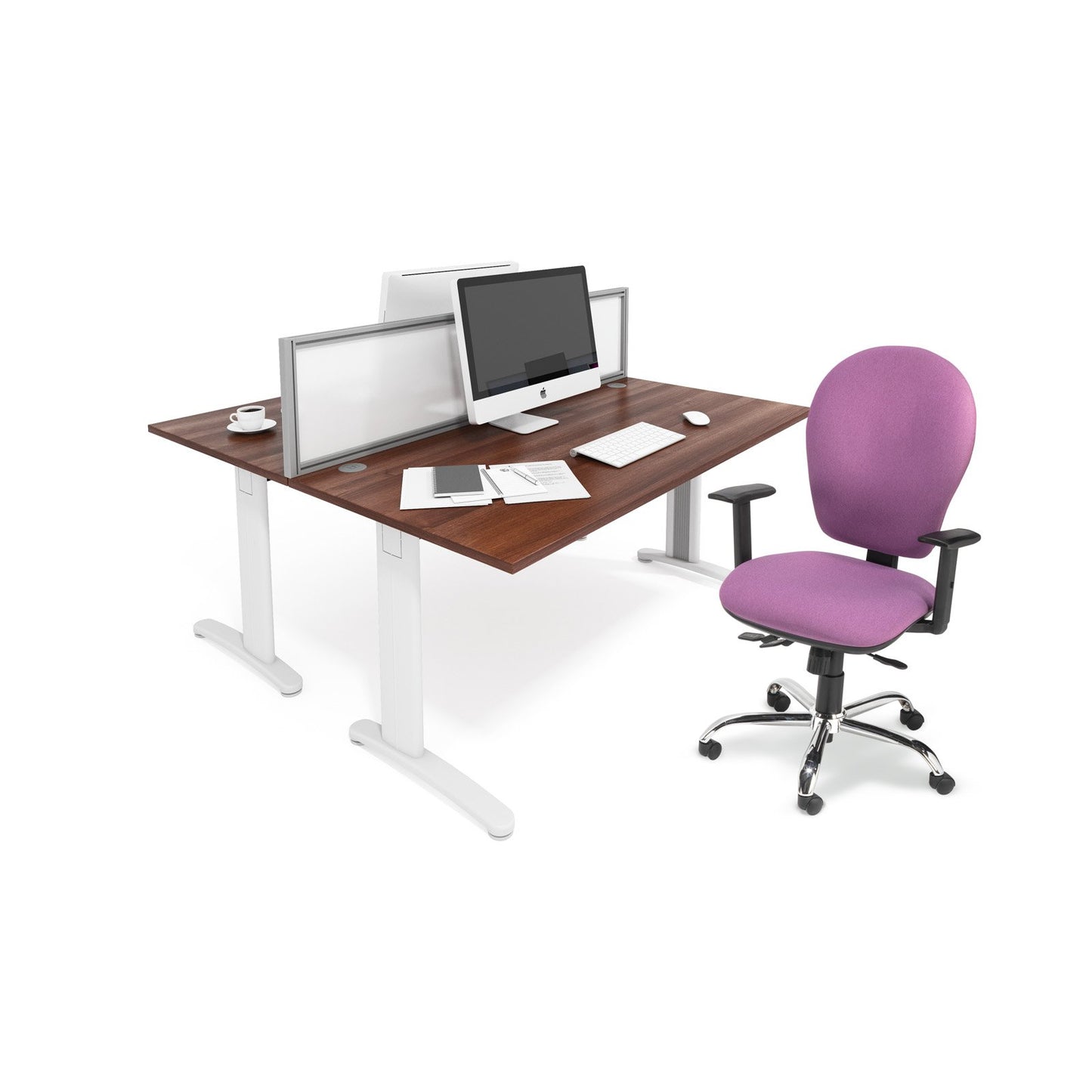 TR10 straight desk 800mm deep