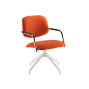 Pyramid base - Half Upholstered Back