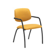 4 Leg - Upholstered Half Back