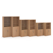 Universal Open Top Combination Unit | Lockable Office Storage & Bookcase