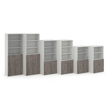 Duo combination unit with open top