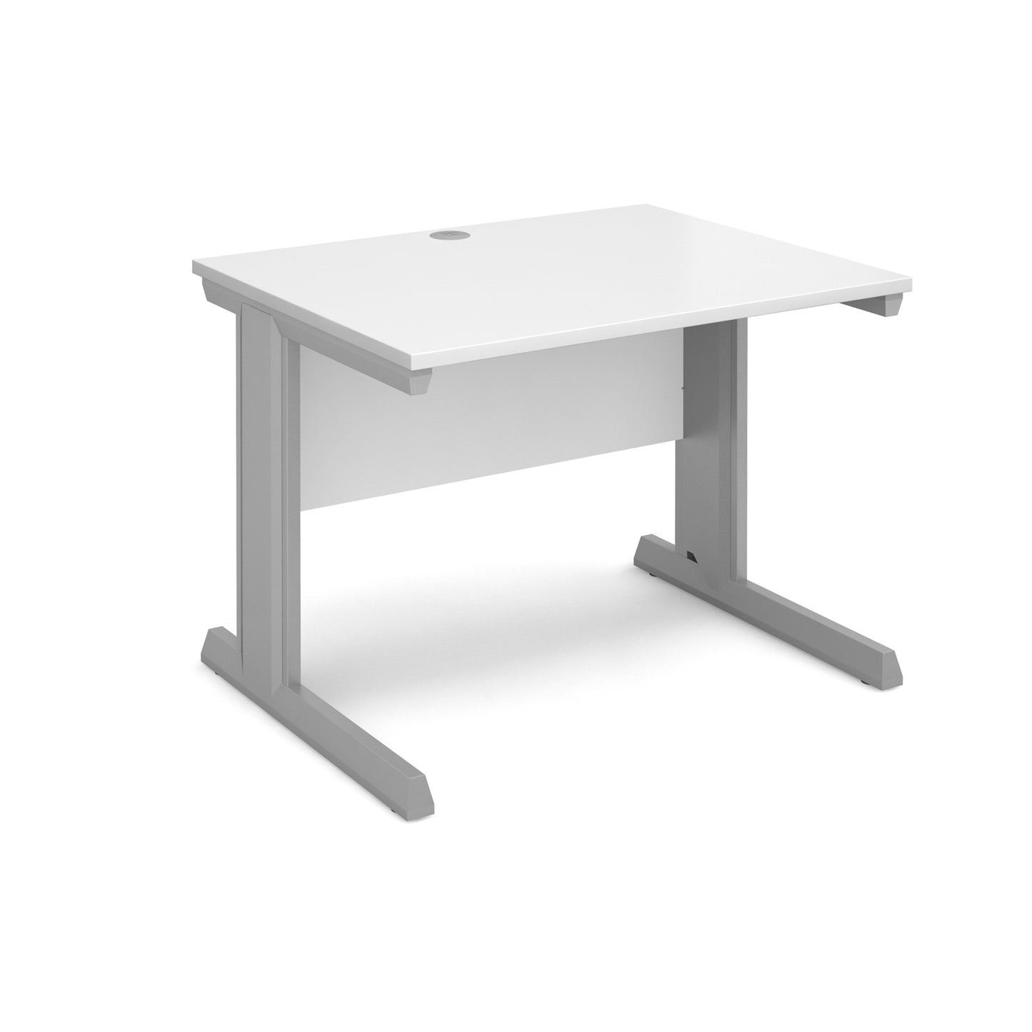 Vivo straight desk 800mm deep - V10-S-WH
