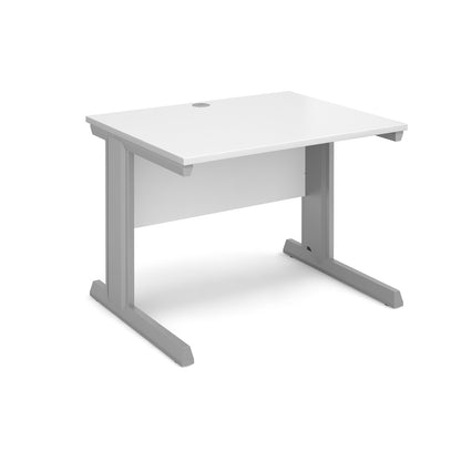 Vivo straight desk 800mm deep - V10-S-WH