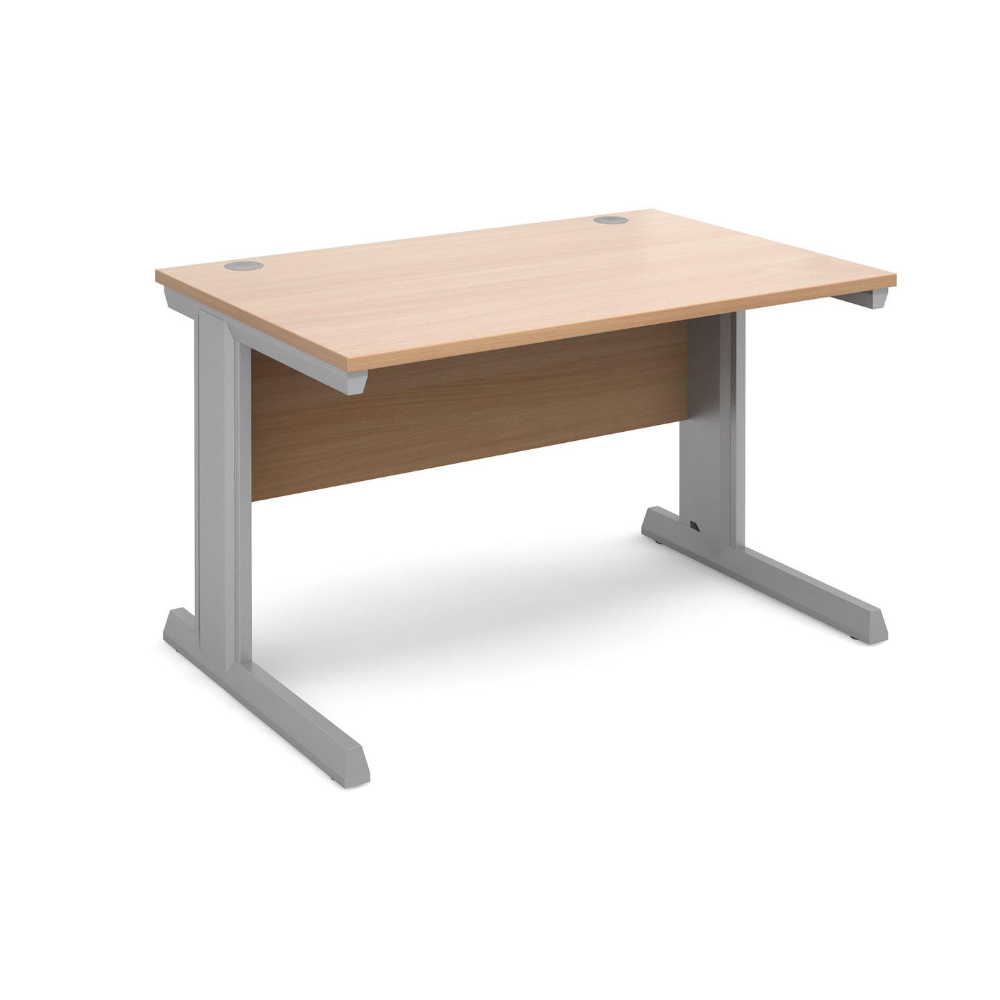 Vivo straight desk 800mm deep - V12-S-B